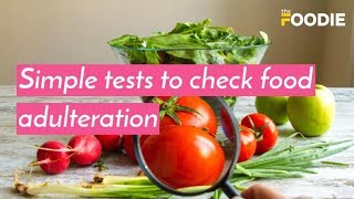 Simple tests that can be done at home to check food adulteration [upl. by Nwahsud]