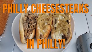 Authentic Philly Cheesesteak in Philly [upl. by Ethel]