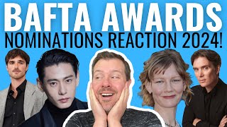 BAFTA Nominations Reaction Video 2024 [upl. by Atin]