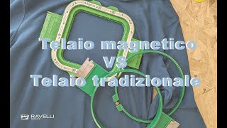 Telaio magnetico VS Telaio tradizionale [upl. by Aivizt318]