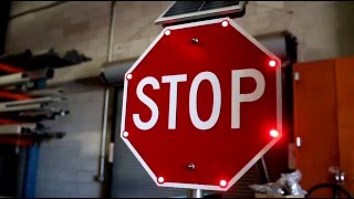 Flashing LED Stop Sign [upl. by Connors88]