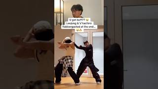 Taehyung x Leejung Lee dance 😍🔥 REACTION V from BTS Whats Your Fantasy shorts [upl. by Marciano438]