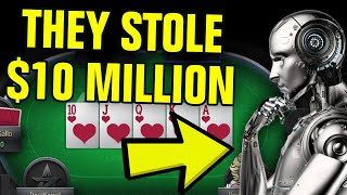 SHOCKING CHEATING SCANDAL AI Bots On A Major Poker Site [upl. by Einimod658]