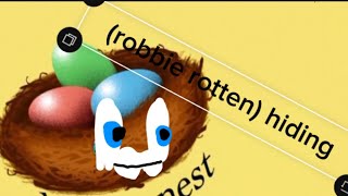 happy nest logo robbie rotten hiding [upl. by Einhpets]