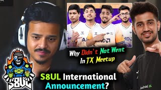 Why Thug amp S8UL Didnt Went TX Meet up🚨 S8UL Not Invited in TX Meet up😱 S8UL Owais [upl. by Shipley]