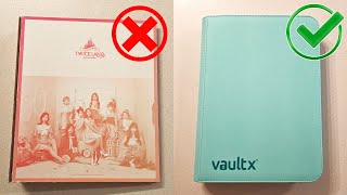 How I Store All My TWICE Photocards Now Binder Recommendation [upl. by Mohn]