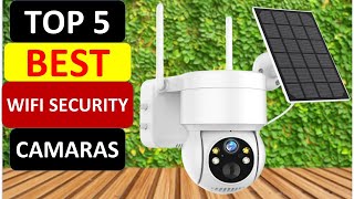 Top 5 Best Wifi Security Camaras in 2024 [upl. by Abeh789]