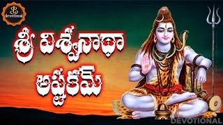 VISWANATHASHTAKAM WITH TELUGU LYRICS AND MEANINGS [upl. by Oflodur]