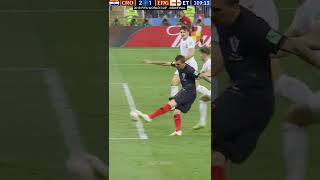 2018 World Cup Semifinal  Croatia vs England Highlightsᴴᴰ Shorts [upl. by Anua649]