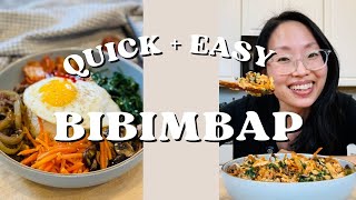 How to Make Quick  Easy Bibimbap with Bulgogi [upl. by Issiah985]