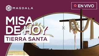 🔵 MISA DE HOY  sabado 3 de agosto  Tierra Santa  Magdala [upl. by Akenom]