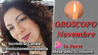 Mese dello Scorpione ♏️ Oroscopo Novembre 2024 [upl. by Oiramaj]