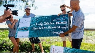 Kelly Slater Wins 201314 Wave of the Winter [upl. by Levins]