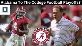 Does Alabama Control Their Own Destiny For College Football Playoffs  Alabama Football [upl. by Ylnevaeh64]