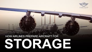 How Do Airlines Store Aircraft [upl. by Annayd]