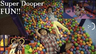 Indoor Amusement Park Pool of Balls Kiddie Slide Trampoline Jump etc Summer 2015 [upl. by Nader98]