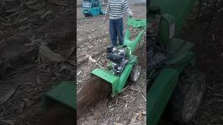 lawnmower grasscutter fourwheeldrive microtillage machine part 479 [upl. by Corron]