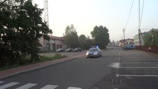 Wypadek Zabierzów Bocheński Dojazd Karetka P  Policja [upl. by Suirauqram]