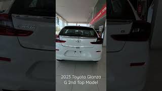 2023 Toyota Glanza G 2nd Top Model 🔥🔥 shorts [upl. by Ripleigh]