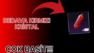 BEDAVAKOLAY KIRMIZI KRİSTAL ALMA TAKTİĞİ [upl. by Atnod]