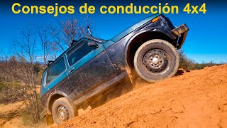 Prueba offroad del Lada Niva y consejos 4x4 [upl. by O'Shee]