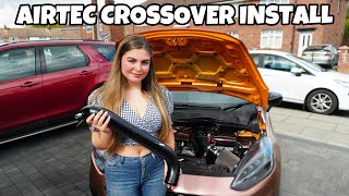 I FITTED AN AIRTEC MOTORSPORT CROSSOVER TO MY MK8 FIESTA ST🤩 [upl. by Hairam]