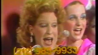 Bette Midler  LIVE Theleton 1973 [upl. by Doley]