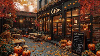 Ghostly Lofi Beats 🍂 Autumn Halloween vibes 🎃 Hip Hop Chill Mix to StudyRelaxCalm 🎧 Lofi Coffee ☕ [upl. by Analihp926]