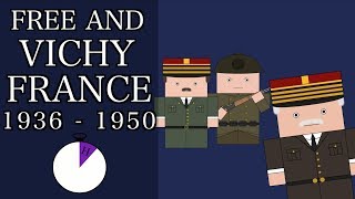 Ten Minute History  World War 2 Free and Vichy France Short Documentary [upl. by Senecal717]