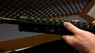 UNBOXING AR15 COMPLETE UPPER [upl. by Heymann]