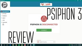 Psiphon 3 Review [upl. by Synned]