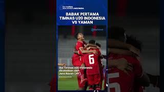 GOL CANTIK Jens Raven Dibalas Tuntas Halftime Timnas U20 Indonesia Vs Yaman Kualifikasi Piala Asia [upl. by Greyso970]