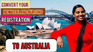 How to convert Newzealand nursing registration to Australia AHPRA registration online [upl. by Llenrev]