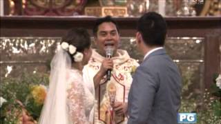 WATCH Maya and Sir Chiefs wedding kisses [upl. by Tosch]