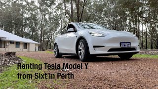 Review of Tesla Model Y rental from SIXT in Perth [upl. by Alduino]