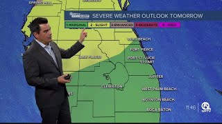 WPTV First Alert Weather Forecast for Afternoon of Jan 8 2024 [upl. by Sawyere]