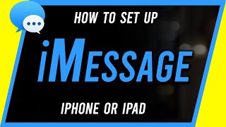 How to Set Up iMessage on iPhone or iPad [upl. by Charmain]