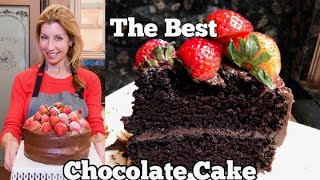 Hersheys Perfectly Chocolate Chocolate Cake Recipe  MOIST CHOCOLATE CAKE [upl. by Hanad]