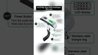 The Amazing Digital luggage scale luggage travel traveltips traveltiktok scale [upl. by Tran]