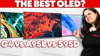 LG G4 vs Samsung S95D vs Sony A95L Best OLED For You [upl. by Buhler836]