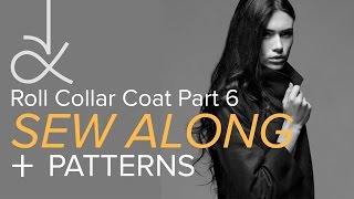 Sewing a Coat A Sew Along Part 6 Cutting Out the Lining and the Interfacing [upl. by Toombs]