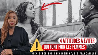 🛑4 erreurs à éviter qui font fuir les femmes Célibats chroniques pour les hommes⚠️ [upl. by Carrelli]