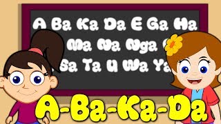 ABaKaDa song  abakada Filipino Alphabet  Awiting Pambata Tagalog  Learn Filipino for kids Rhymes [upl. by Jenkel]