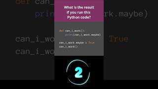 Python riddle 8  function attribute [upl. by Leopold]