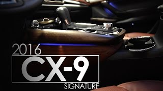 Mazda CX9 Signature 2016  Features  Interior  LED Lighting [upl. by Li]