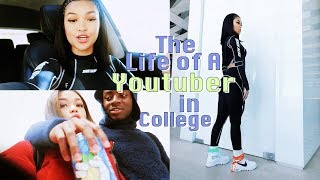 A WEEK IN MY LIFE IN COLLEGE ♡ What I Wear to School  Exam SZN [upl. by Stanfield]