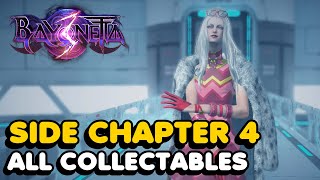 Bayonetta 3  All Side Chapter 4 Collectables Location Guide [upl. by Calia]