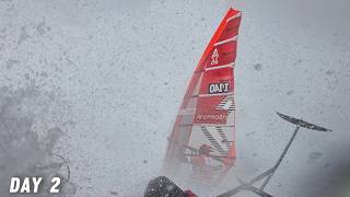 FOIL RACING CARNAGE at WINDSURF WORLDCUP  23 [upl. by Ahsieket595]