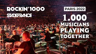 Rockin1000 Full concert at Stade de France Paris 2022 [upl. by Elinore]