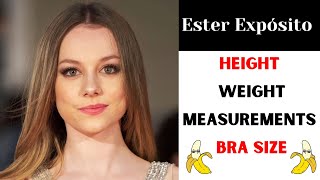 Ester Expósito Height Weight Measurements Bra Size Biography [upl. by Yrelle]